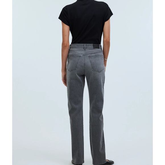 NWT Madewell The '90s Straight Jean in Burwick Wash: Cross-Tab Edition Size 29 - Picture 3 of 9